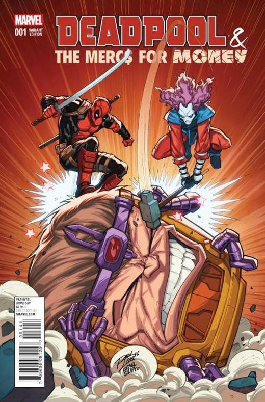 死侍和雇佣兵团 V1 支线 Deadpool and Mercs for Money V1（2016）变体 商品图10