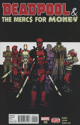 死侍和雇佣兵团 V1 支线 Deadpool and Mercs for Money V1（2016）普封
