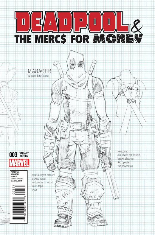 死侍和雇佣兵团 V1 支线 Deadpool and Mercs for Money V1（2016）变体 商品图6