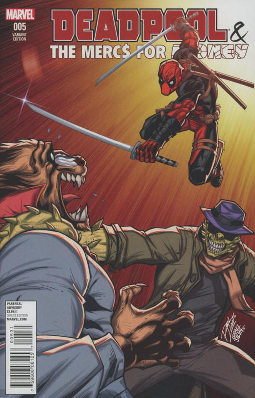 死侍和雇佣兵团 V1 支线 Deadpool and Mercs for Money V1（2016）变体 商品图0