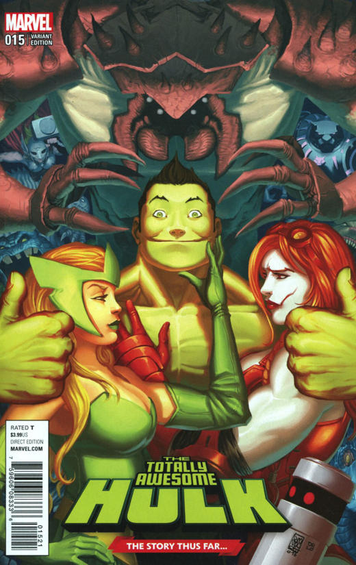 浩克 绿巨人 主刊 Totally Awesome Hulk V1（2015）变体 商品图1