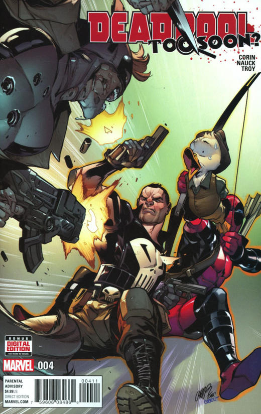 死侍 太早了 支线 Deadpool Too Soon（2016）普封 商品图0