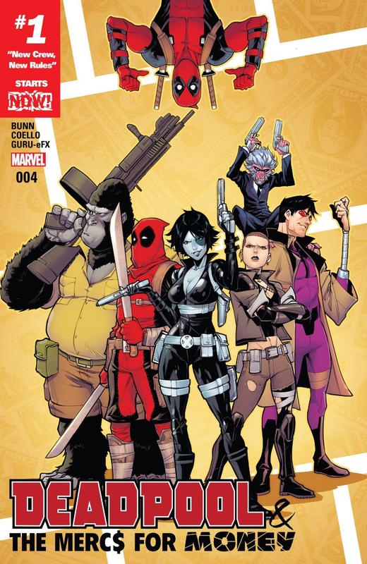死侍和雇佣兵团 V2 支线 Deadpool and Mercs for Money V2（2016）普封 商品图5