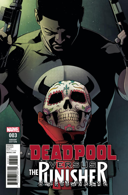 死侍VS惩罚者 斜线 Deadpool Vs Punisher（2017）变体  商品图2