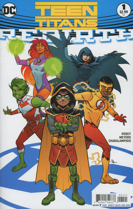 少年泰坦 V6 重生 #1 主刊 Teen Titans V6 Rebirth #1（2016）变体 商品图0