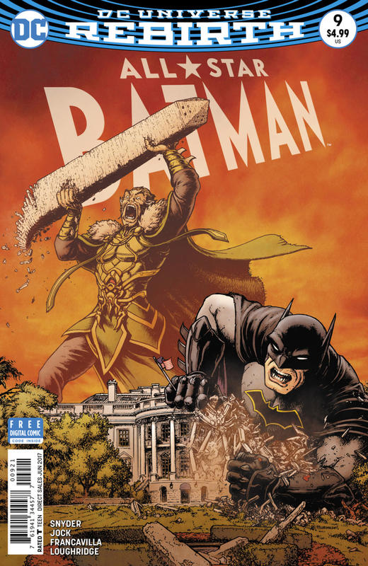 全明星蝙蝠侠 主刊 All Star Batman（2016）变体 商品图9