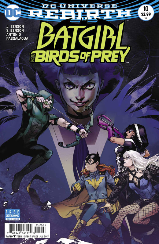 蝙蝠女孩和猛禽小队 斜线 Batgirl and the Birds of Prey（2016）变体 商品图2