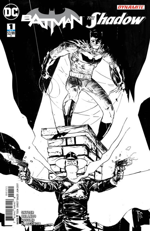 蝙蝠侠与暗影侠 斜线 Batman/Shadow（2017）变体 商品图8