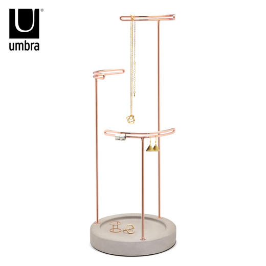 umbra时尚创意珠宝首饰架家居饰品收纳架手链项链耳环展示架礼物 商品图0