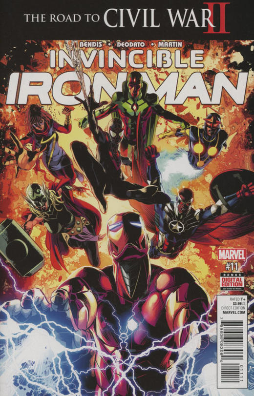 钢铁侠 主刊 Invincible Iron Man v2（2015）普封 商品图3