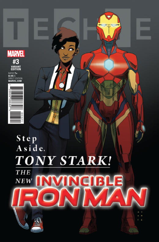 钢铁侠 主刊 Invincible Iron Man v3（2016）变体 商品图4