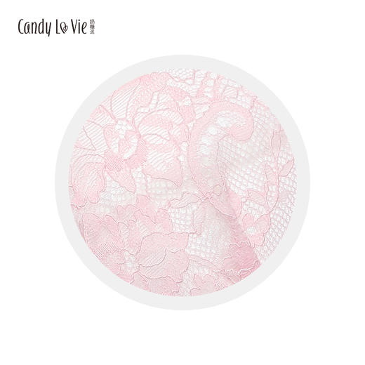 奶糖派告白 小清新大罩杯 内衣大码少女文胸粉白色 商品图3