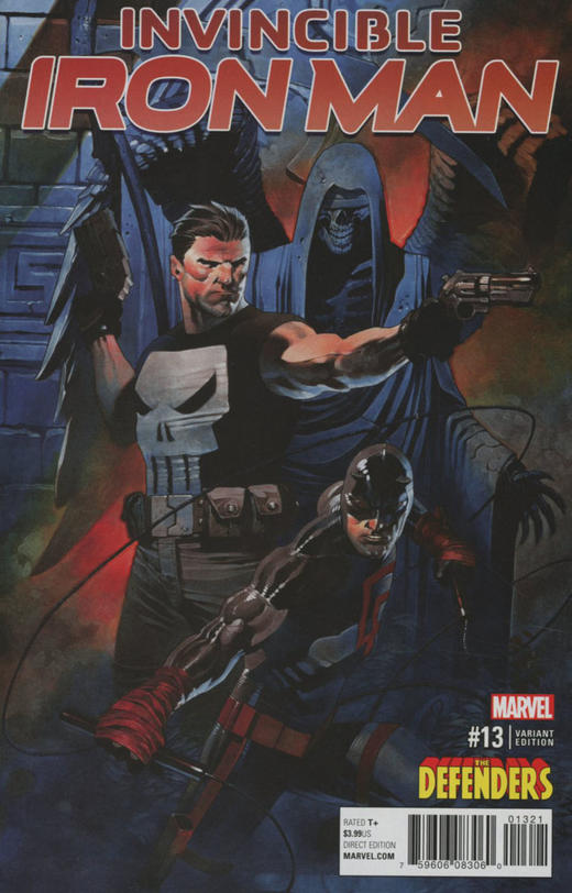 钢铁侠 主刊 Invincible Iron Man v2（2015）变体 商品图0