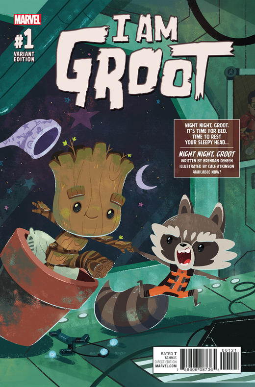 我是格鲁特 主刊 I Am Groot（2017）变体 商品图5
