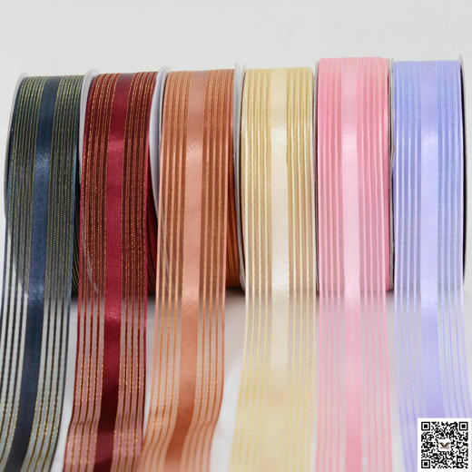 R211 六线高档丝带（4CM*50YDS,运费到付） 商品图1