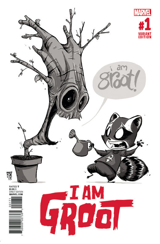 我是格鲁特 主刊 I Am Groot（2017）变体 商品图1