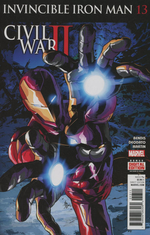 钢铁侠 主刊 Invincible Iron Man v2（2015）普封 商品图1