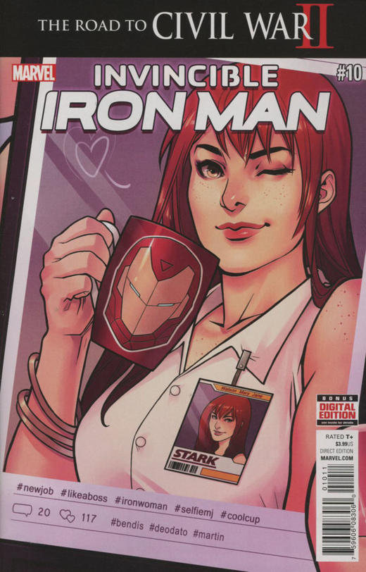 钢铁侠 主刊 Invincible Iron Man v2（2015）普封 商品图4