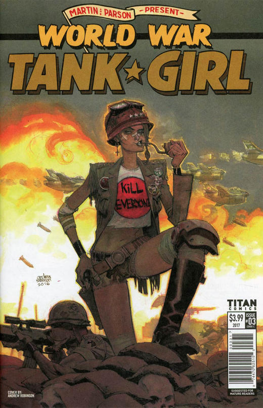 变体 坦克女孩 Tank Girl World War Tank Girl 商品图3