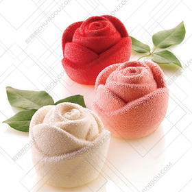 米其林新创意【玫瑰】模具6孔入