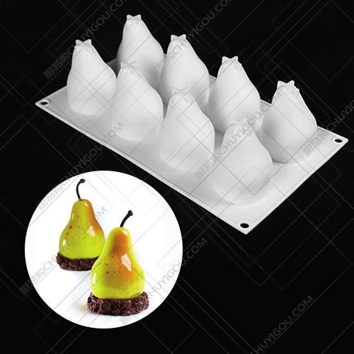 米其林新【香梨】创意模具8孔 商品图1