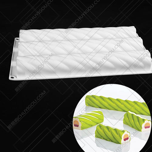 米其林新【麻花】创意模具，制作凉菜冻等 商品图2