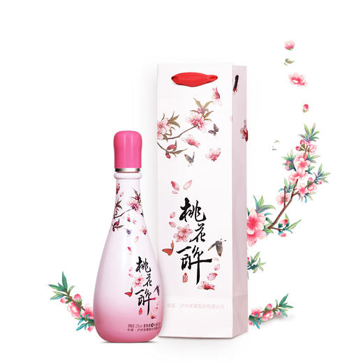 【泸州老窖酒名堂】22度 桃花醉 500ml 时尚版 商品图1