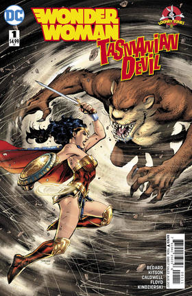 神奇女侠/塔兹大嘴怪 特刊 Wonder Woman Tasmanian Devil Special（2017）普封