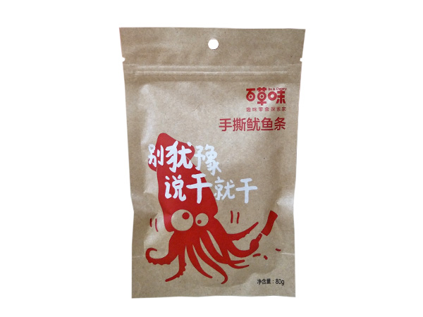 百草味手撕鱿鱼条80g