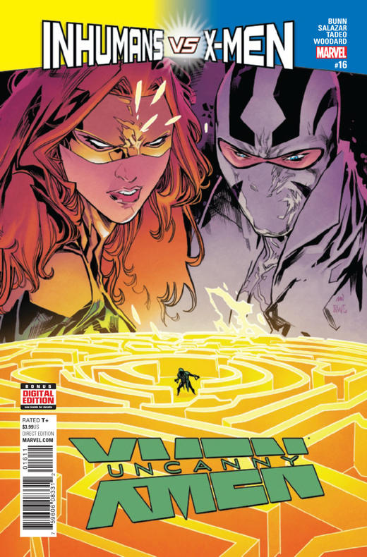 非凡X战警 主刊 Uncanny X-Men V4 (2016) 普封 商品图3