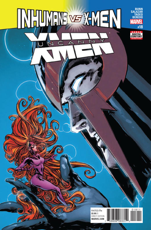 非凡X战警 主刊 Uncanny X-Men V4 (2016) 普封 商品图1