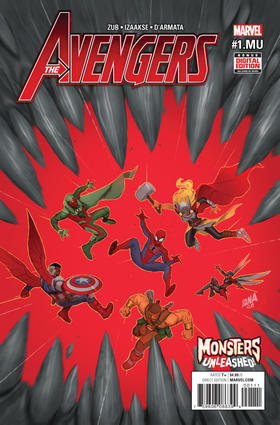 复仇者联盟 V6 怪兽出笼 特刊 Avengers V6.MU（2017）普封