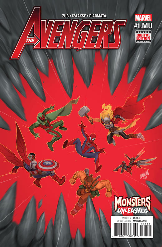 复仇者联盟 V6 怪兽出笼 特刊 Avengers V6.MU（2017）普封 商品图0