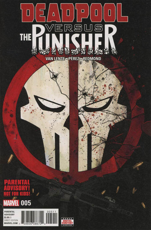 死侍VS惩罚者 斜线 Deadpool Vs Punisher（2017）普封 商品图0