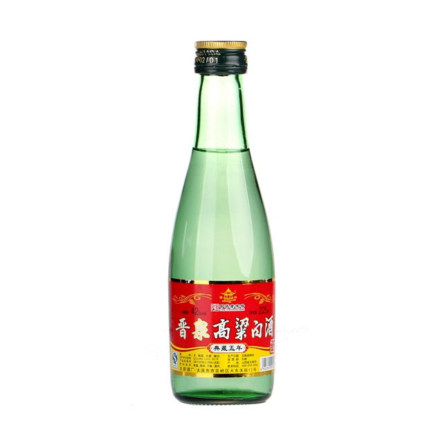 晋泉高梁白酒 典藏五年 42% 225ml