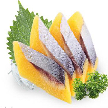希鲮鱼刺身(6切)