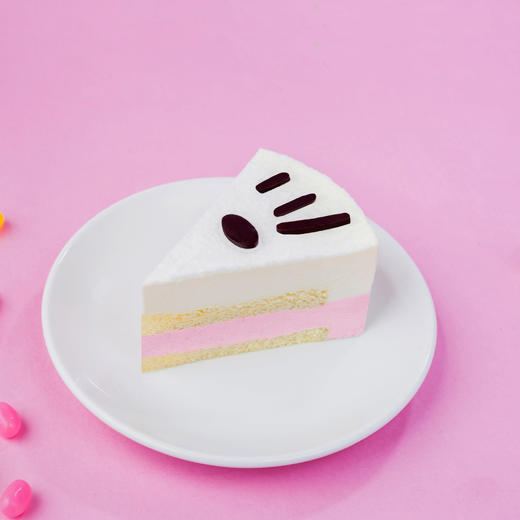 Kitty公主-牛奶树莓慕斯满满少女心-8寸【生日蛋糕】 商品图3