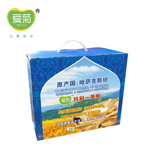 爱菊 哈萨克斯坦 特制一等 面粉 1.5kg*4 商品图0