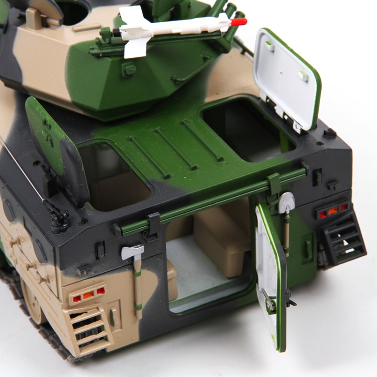 特尔博1:24中国zbd-03式伞兵战车装甲车模型丨合金仿真军事模型丨收藏