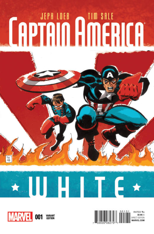 美国队长 白 支线 Captain America White（2015） 变体 商品图0