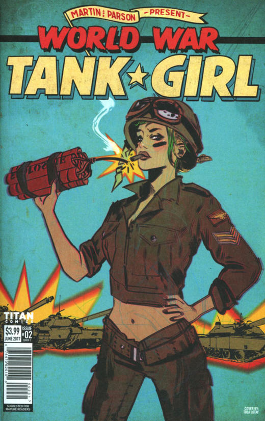 变体 坦克女孩 Tank Girl World War Tank Girl 商品图5