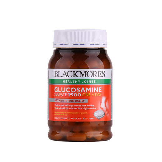 （永久下架）澳洲Blackmores澳佳宝 维骨力1500mg 180粒 商品图0