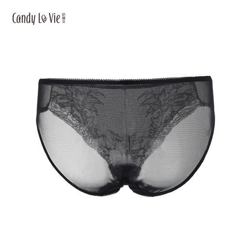奶糖派黑色蕾丝内裤 203C003邂逅配套内裤 低腰内裤 商品图1
