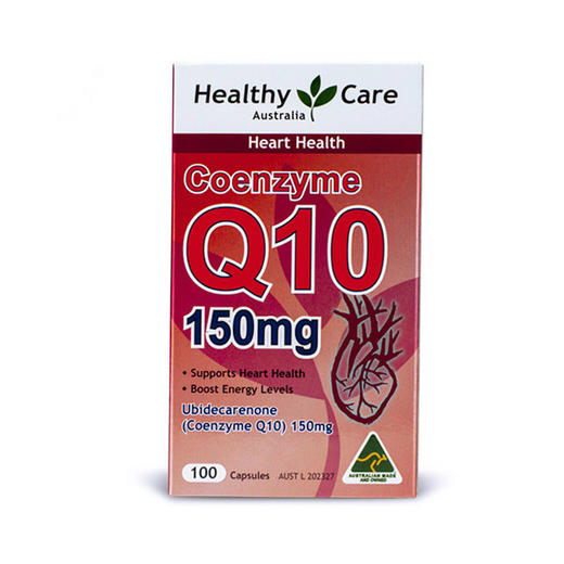 （永久下架）澳洲Healthy Care Q10辅酶150mg 100粒 商品图0