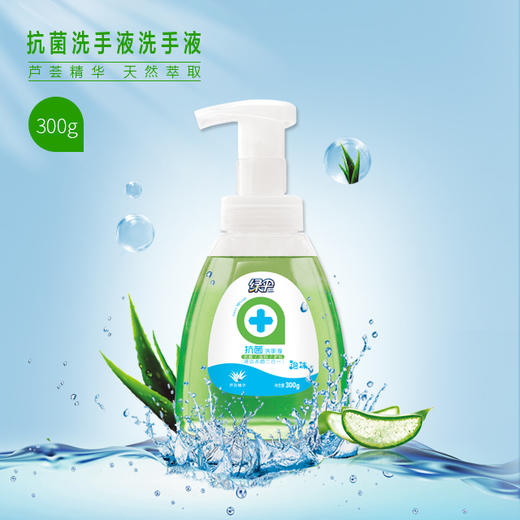 绿伞泡沫洗手液300g/瓶 商品图0