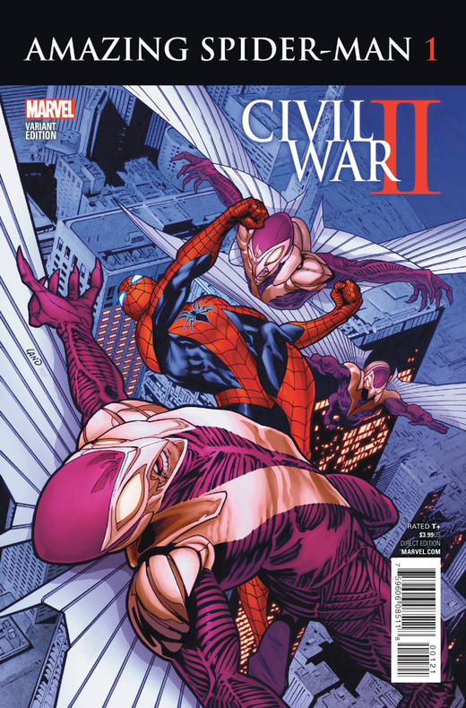 内战2神奇蜘蛛侠 支线  Civil War II Amazing Spider Man（2016）变体 商品图4