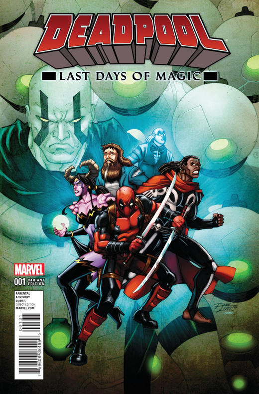 死侍 魔法最后之日 特刊 Deadpool Last Days of Magic（2016）变体 商品图0