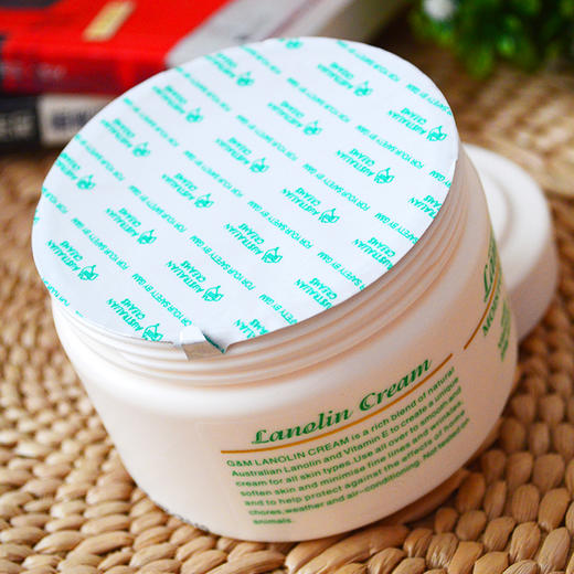 「无限回购的全家可用的面霜」澳洲G＆M绵羊油ve霜羊胎素滋养膏面霜身体乳250g/瓶保湿补水防皱孕妇可用 商品图7