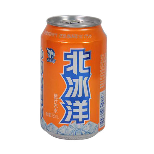 北冰洋橙子味汽水330ml/听 商品图0