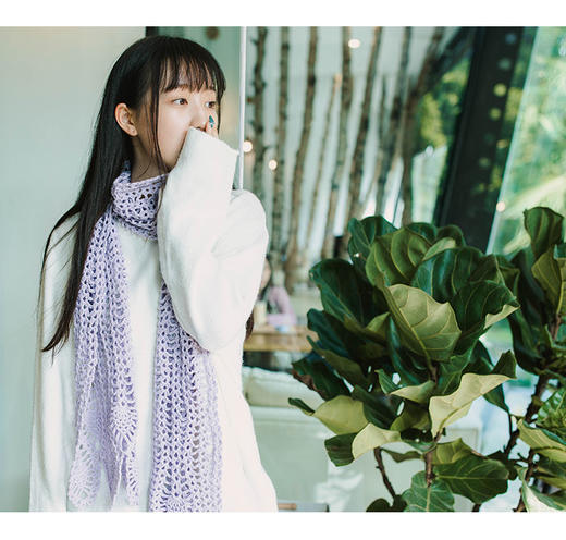 【SA057】苏苏姐家_钩针菠萝花围巾_教程 商品图0